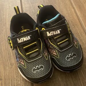 Batman Kids Sneakers in Black and Yellow